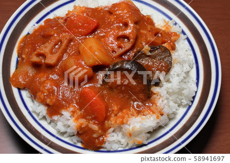 Retort curry vegetable curry Retort curry vegetable curry 58941697