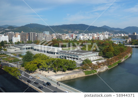廣島和平紀念資料館本館和和平紀念公園廣島 廣島和平紀念資料館本館和和平紀念公園廣島 58944371