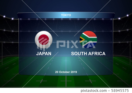 Rugby cup scoreboard Rugby cup scoreboard 58945575