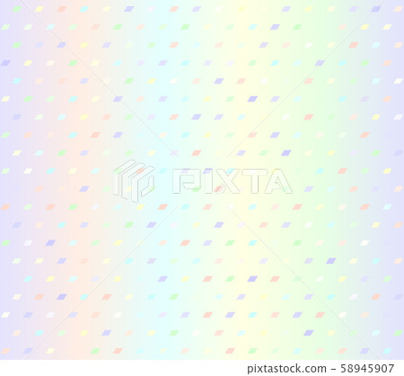Glowing parallelogram pattern. Seamless vector 58945907