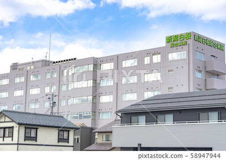 醫院和住宅景觀 58947944