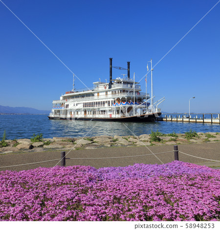 Lake Biwa sightseeing outer ring boat 2019 Lake Biwa sightseeing outer ring boat 2019 58948253
