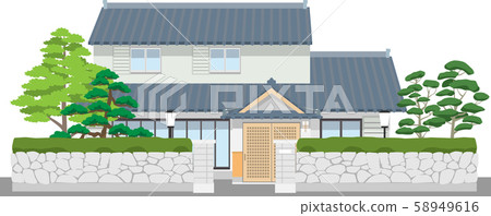 Japanese style house with mochi 32 Japanese style house with mochi 32 58949616