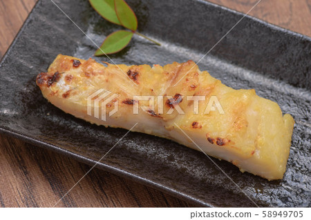 Salmon roasted Saikyo miso Salmon roasted Saikyo miso 58949705