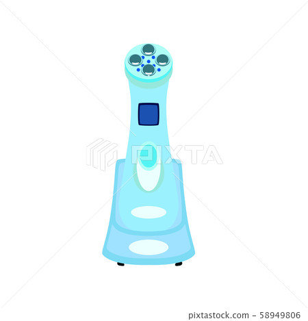Device for home light therapy, isolated, vector illustration Device for home light therapy, isolated, vector illustration 58949806