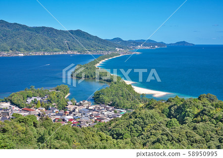 [Amanohashidate (from Amanohashidate View Land)] Miyazu, Kyoto 58950995