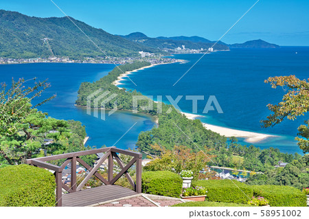 [天橋立（來自天橋立觀景台）]京都宮津 58951002