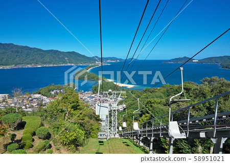 [Amanohashidate (from Amanohashidate View Land)] Miyazu, Kyoto 58951021