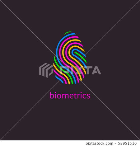 fingerprint logo, finger print icon fingerprint logo, finger print icon 58951510