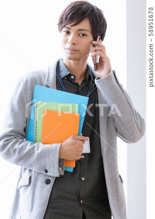 Young men half 58951678