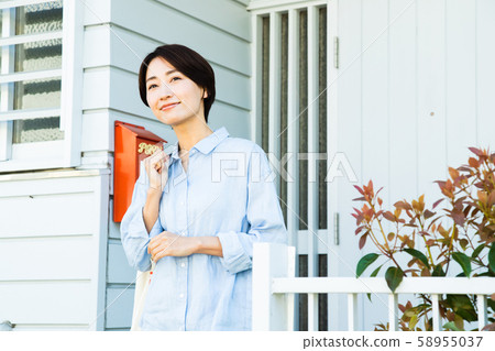 女士購物入口生活方式 58955037