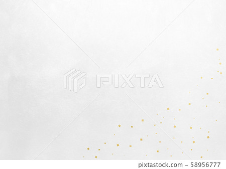 Gold leaf glitter (background material) 58956777