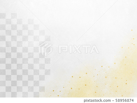Ichimatsu gold leaf, silver leaf, glitter (background material) Ichimatsu gold leaf, silver leaf, glitter (background material) 58956874