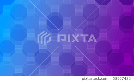 Abstract pattern of geometric shapes background 58957423