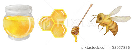 Honey Honey Icon Set 58957826