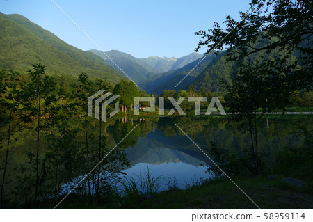 從小牧池看到的千疊敷捲曲 58959114