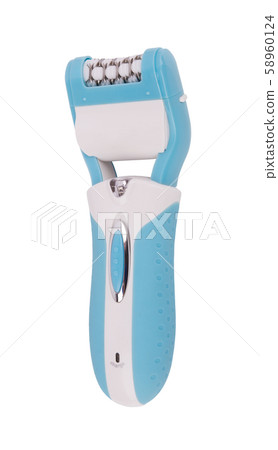 Electric depilator isolated Electric depilator isolated 58960124