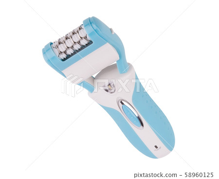 Electric depilator isolated Electric depilator isolated 58960125