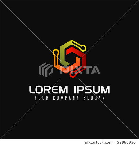 electrical triangle logo design concept template electrical triangle logo design concept template 58960956