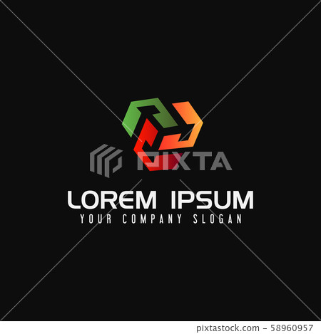 box media logo design concept template box media logo design concept template 58960957