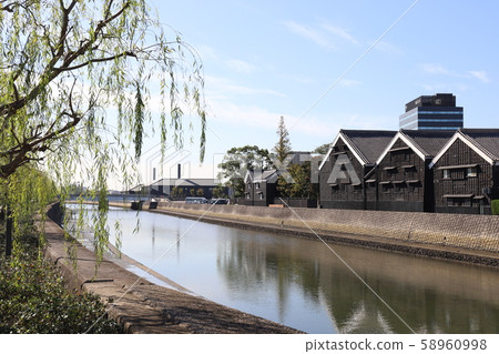 Handa Canal and warehouse Handa Canal and warehouse 58960998