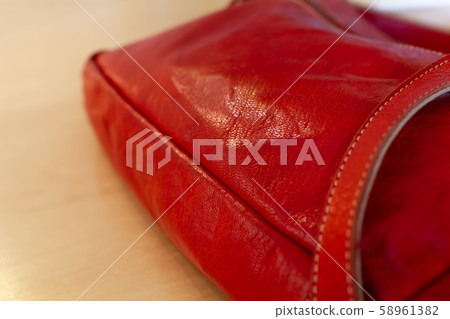 Red leather shoulder bag Red leather shoulder bag 58961382