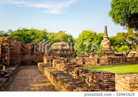 Wat Phra Ram, Ayutthaya province, Thailand. 58965820