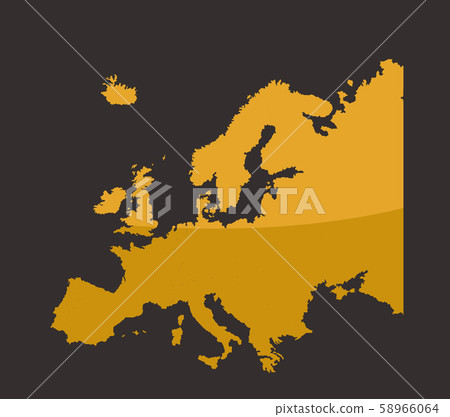 Europa map vector illustration Europa map vector illustration 58966064