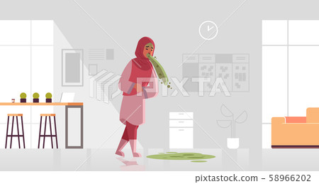 sad arab businesswoman vomiting nausea stomach ache food or alcohol poisoning digestive problem sad arab businesswoman vomiting nausea stomach ache food or alcohol poisoning digestive problem 58966202