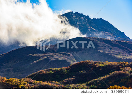 Mt Chokai Stock Photo