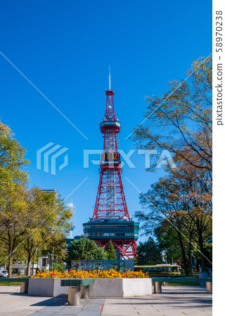 Sapporo TV Tower Cityscape Sapporo TV Tower Cityscape 58970238