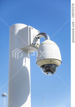 安全攝像頭監控攝像頭 58970378