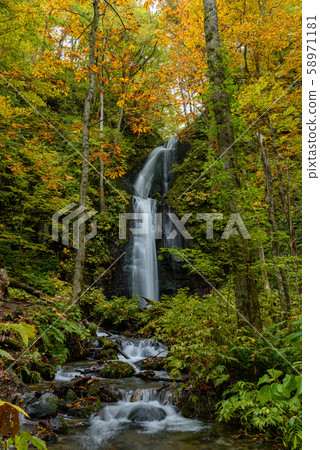 Oirase小河在Yunii落 58971181