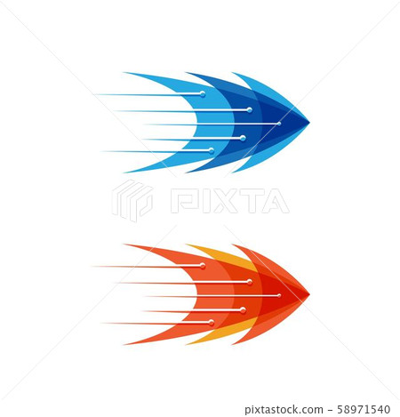 Arrow vector illustration icon - Stock Illustration [58971540] - PIXTA