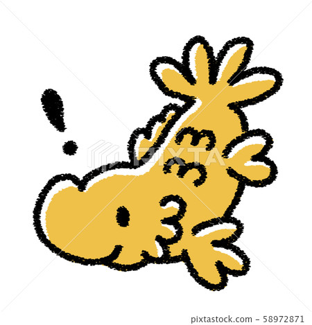 Hand-drawn style illustration (! Mark) Hand-drawn style illustration (! Mark) 58972871