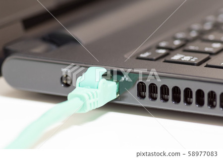 PC LAN電纜連接 58977083