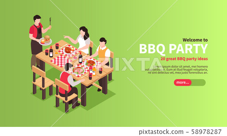 BBQ Board Horizontal Banner BBQ Board Horizontal Banner 58978287