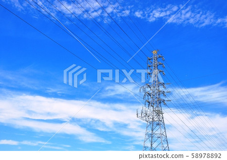Eco Image Steel tower for high-voltage transmission lines 58978892