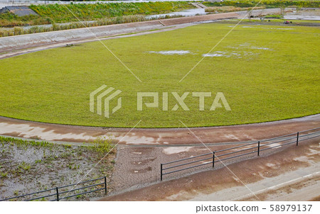 重颱風引水後的Sa川水庫公園今田遊憩區 重颱風引水後的Sa川水庫公園今田遊憩區 58979137