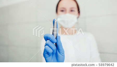 dentist doctor in gloves dentist doctor in gloves 58979642