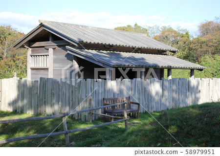 Akita Castle Fort (Reconstructed ancient flush stables) 58979951