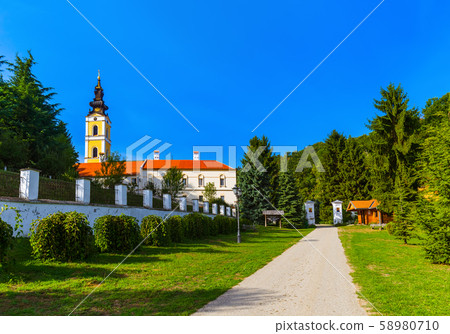 Grgeteg Monastery in Fruska Gora - Serbia 58980710
