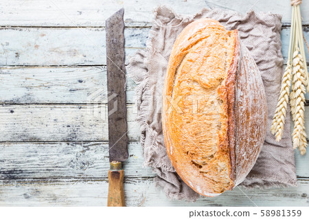 Freshly baked bread Freshly baked bread 58981359