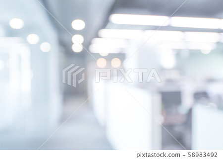 Abstract blurred office interior background 58983492