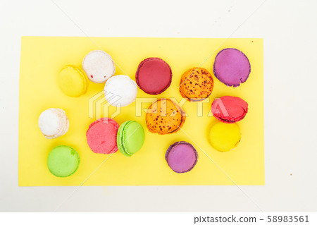 Fresh macaroon confection Fresh macaroon confection 58983561