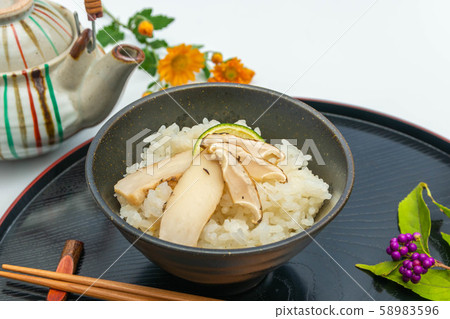 Matsutake mushroom rice Matsutake mushroom rice 58983596