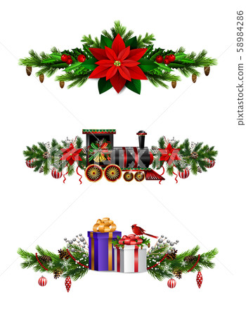 Christmas decorations with fir tree golden jingle bells Christmas decorations with fir tree golden jingle bells 58984286