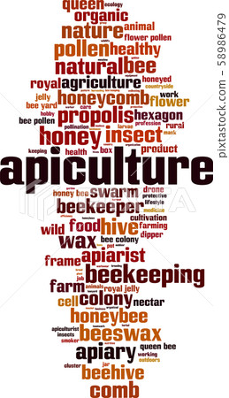 Apiculture word cloud - Stock Illustration [58986479] - PIXTA