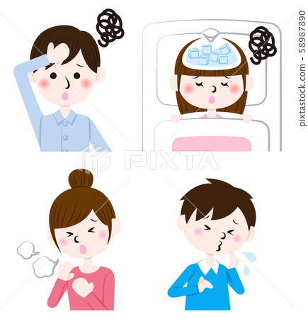 Symptoms of various diseases 58987890