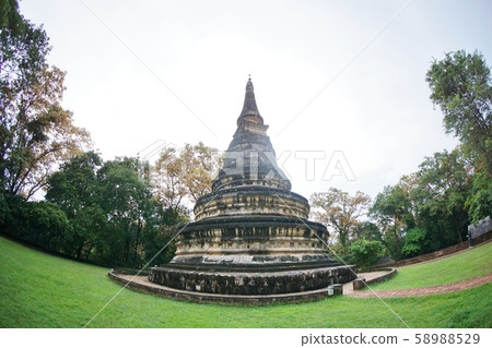 chiang mai, chedi, buddhist stupa 58988529
